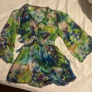 Floral multicolor blouse